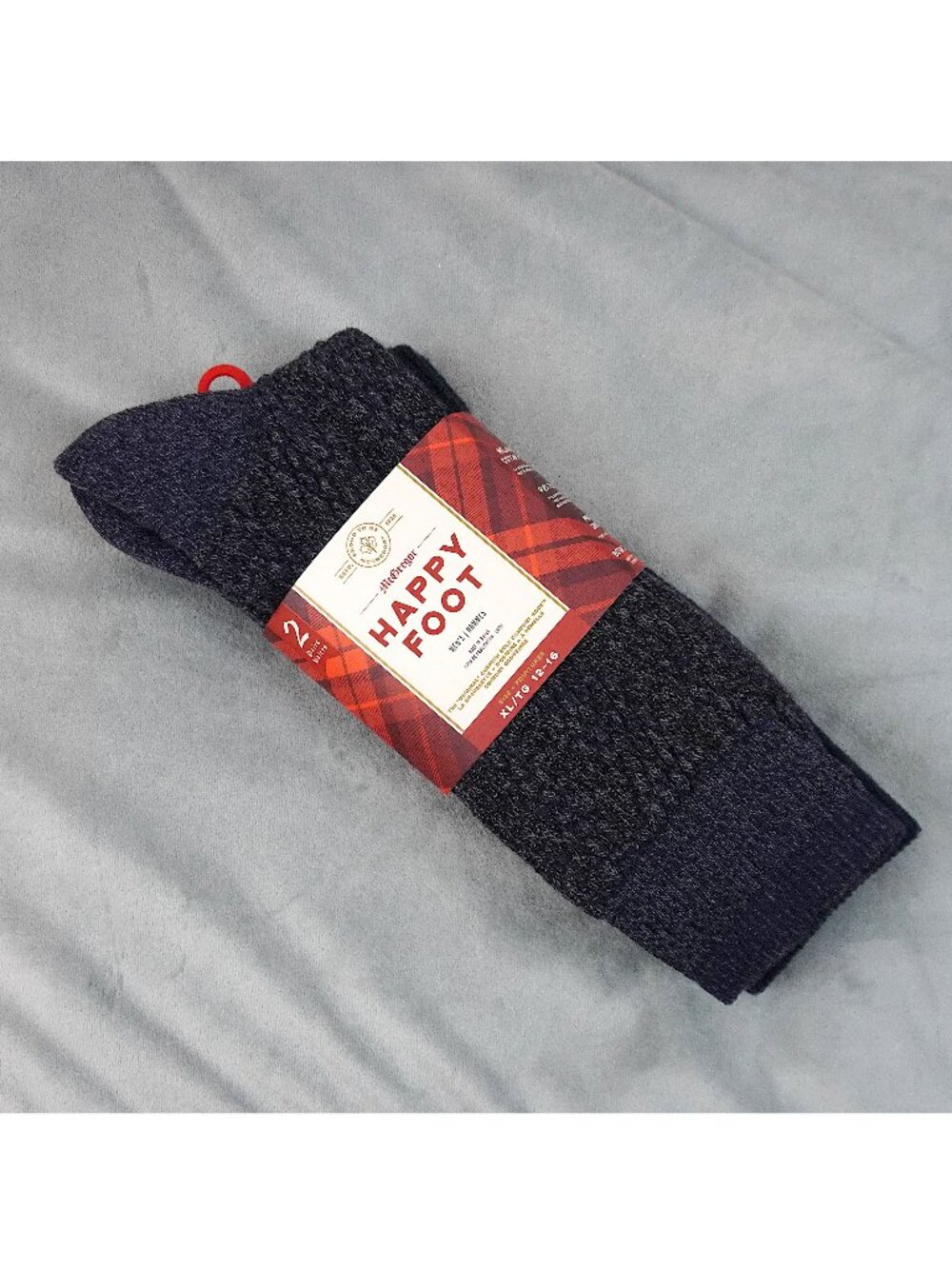 Men's McGregor Happy Foot Cushion Sole Comfort Socks (2 Pack)